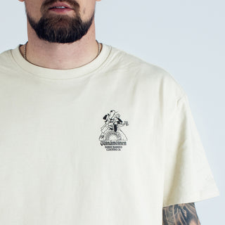 T-Shirt Mauri Kunnas The Canine Kalevala - Beige