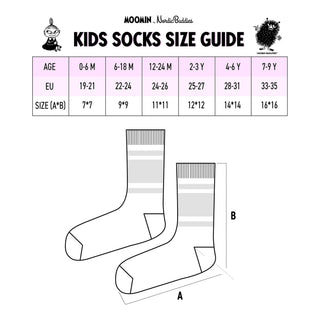 Moomintroll Kids Socks - Beige