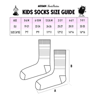 Moomintroll Baby Socks - Beige