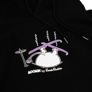 Moomintroll Ski Hoodie - Black