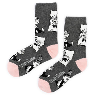 Little My Pranking Women’s Socks - Grey