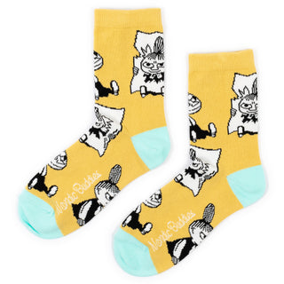 Little My Pranking Women´s Socks - Yellow