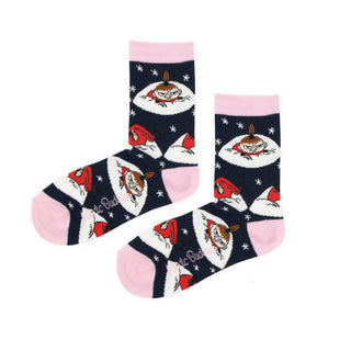 Little My Winter Women's Socks - Navy