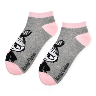 Little My Pranking Women´s Ankle Socks - Grey