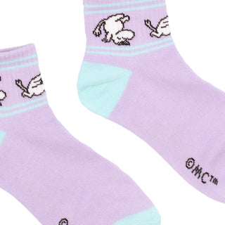 Moomintroll Women´s Retro Ankle Socks - Lilac