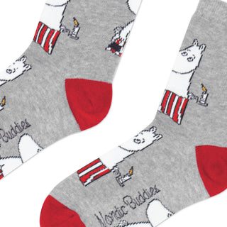 Moominmamma Candle Light Women´s Socks - Grey