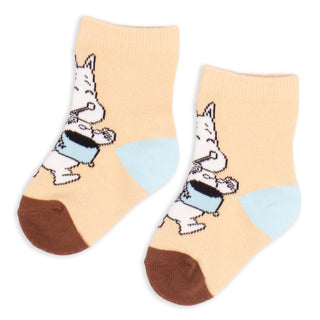 Moomintroll Baby Socks - Beige