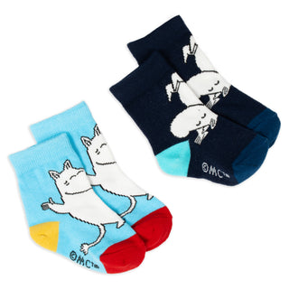 Baby Double Pack Moomintroll Socks