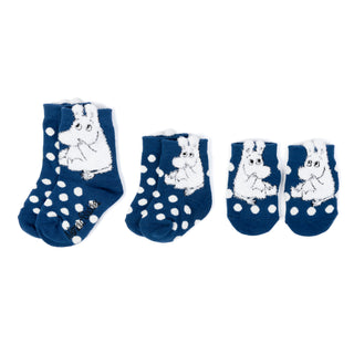 Moomintroll Fluffy Baby Socks
