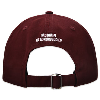 Moomintroll's Flower Adult Cap - Burgundy