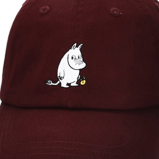 Moomintroll's Flower Adult Cap - Burgundy