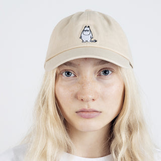 Moomintroll's Temper Adult Cap - Beige