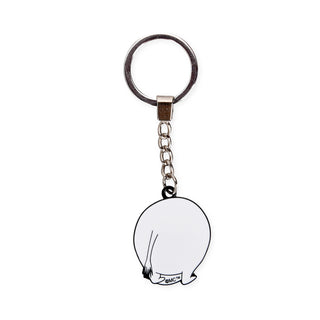 Moomintroll Butt Key Ring