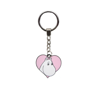 Moomintroll Heart Key Ring