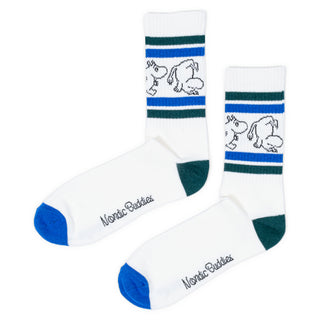 Moomintroll Men Retro Socks - White