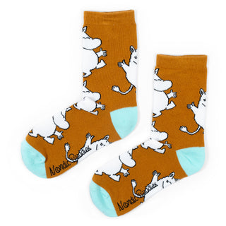 Moomin Happy Women´s Socks - Brown