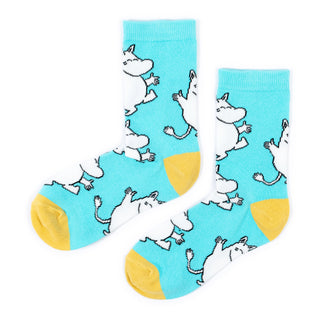 Moomin Happy Women´s Socks - Turquoise