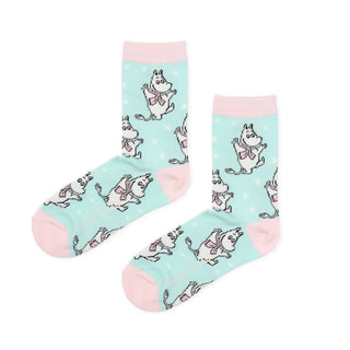 Moomin Winter Women's Socks - Mint