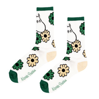 Moomintroll Flowers Men's Retro Socks
