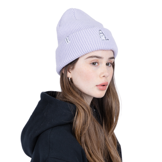 Moomintroll Embroidery Beanie