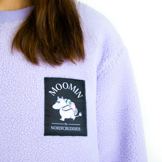 Moomintroll Adventure Fleece - Lilac/White