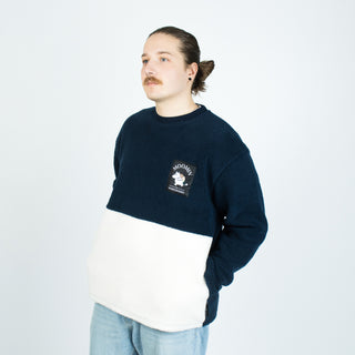 Moomintroll Adventure Fleece - Navy/White