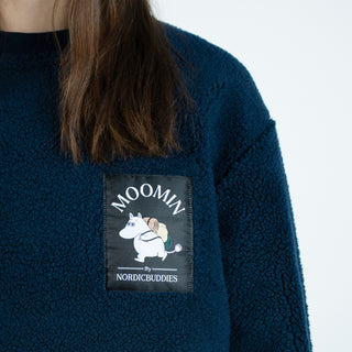 Moomintroll Adventure Fleece - Navy/White