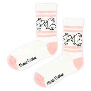 Moomintroll Women's Retro Socks - White