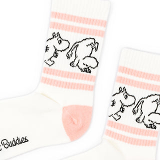 Moomintroll Women's Retro Socks - White