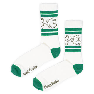 Moomintroll Men Retro Socks - White