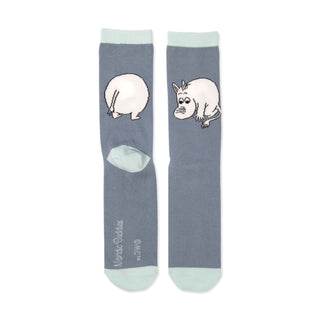 Moomintrolls Butt Men Socks - Blue