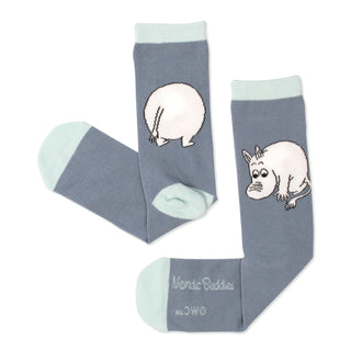 Moomintrolls Butt Men Socks - Blue