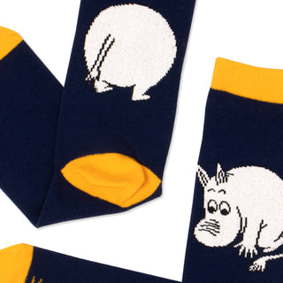 Moomintrolls Butt Women's Socks - Navy