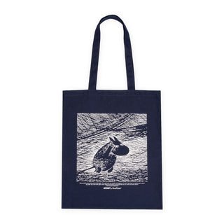 Moomintroll Snowstorm Tote Bag - Navy