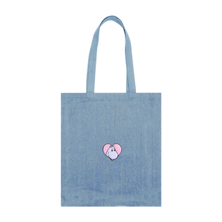 Moomin Love Denim Tote Bag