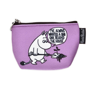 Moomintroll Gardening Coin Purse - Lilac