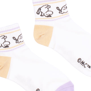 Moomintroll Women's Retro Ankle Socks - White