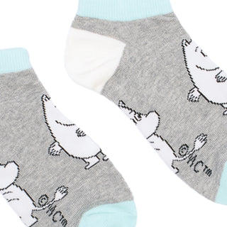 Moomintroll Women´s Ankle Socks - Grey