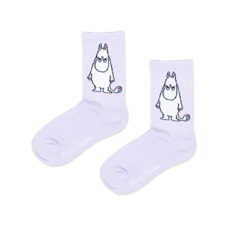 Moomintroll Angry Women's Retro Socks - Lilac