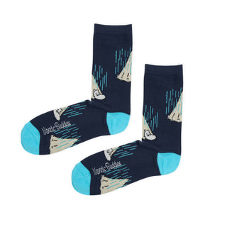 Moomin Tent Men's Socks - Navy