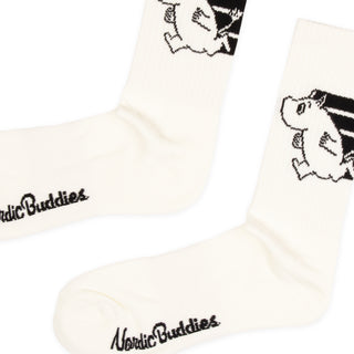 Active Crew Sock Men - White/Black