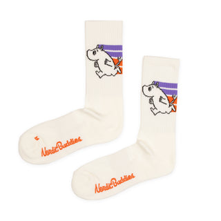 Active Crew Sock Men - White/Lilac