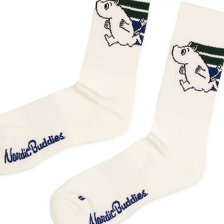 Active Crew Sock Men - White/Green