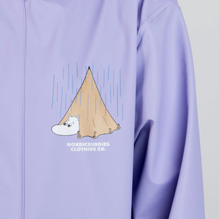 Moomin Adventure Rain Jacket - Lilac