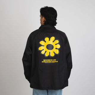 Moomintroll's Flower Coach Jacket - Black