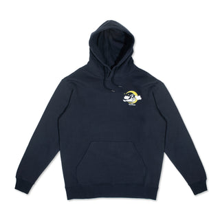 Organic Premium Hoodie Moominhouse - Navy