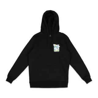 Moomintroll's Adventure Hoodie Unisex - Black