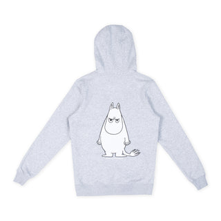 Moomintroll's Temper Hoodie Unisex - Grey