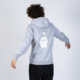 Moomintroll's Temper Hoodie Unisex - Grey