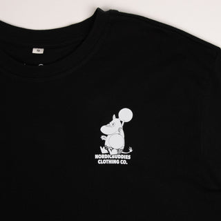 Moomintroll Weightlifting T-Shirt Unisex - Black